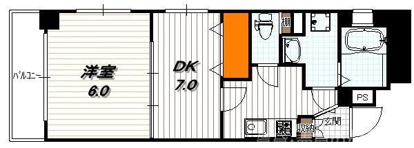 エステムプラザ京都ステーションレジデンシャルの間取り