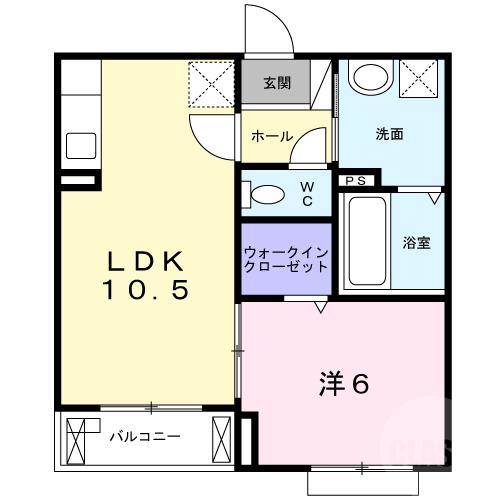 正雀の完工年月(2023年5月)築の賃貸アパートの間取り