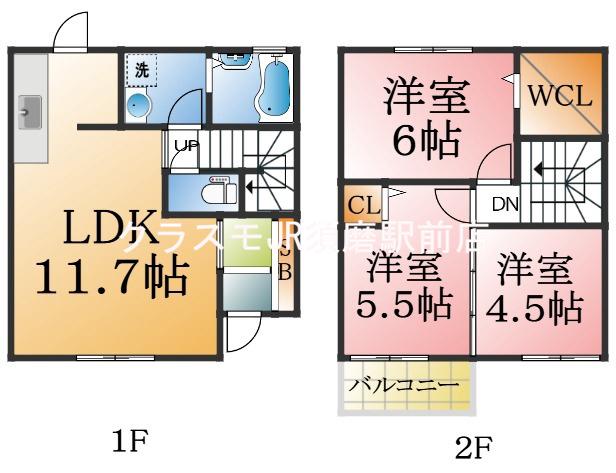 クレサンの間取り