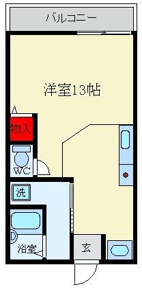 さくらハイツⅢの間取り