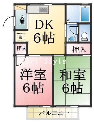 ファミール長田の間取り