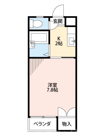 エストゥディオの間取り