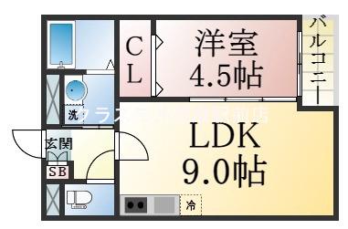 エストレヤ舞子の間取り