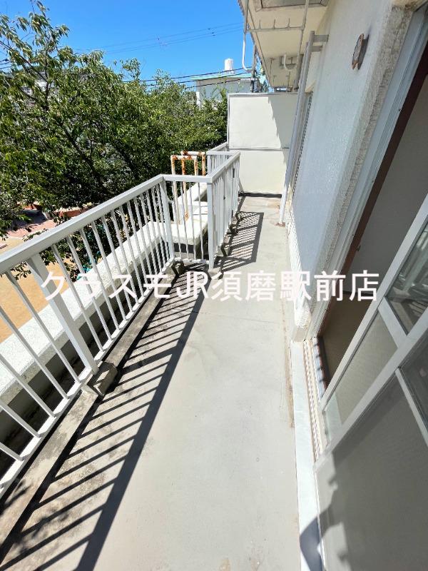 12/25 バルコニー