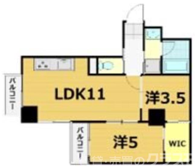 Hale Luana東山(ハレルアナ東山)の間取り