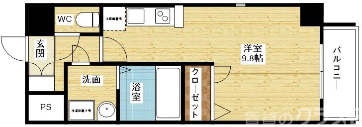 ONLYONE塚本の間取り