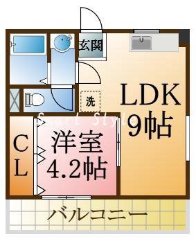 高島グリーンハイツの間取り