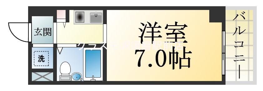 トレビアンコートの間取り