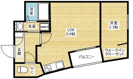 MOVE TSUKAMOTOの間取り