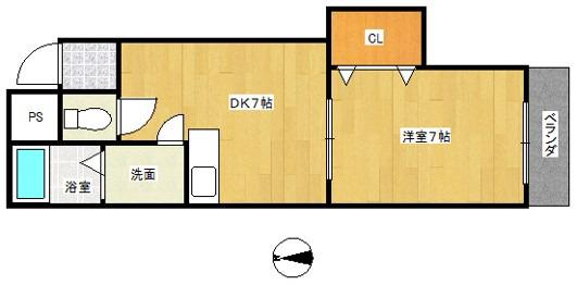 ビュープラザの間取り