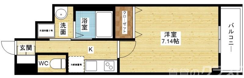 Lucir西三国の間取り