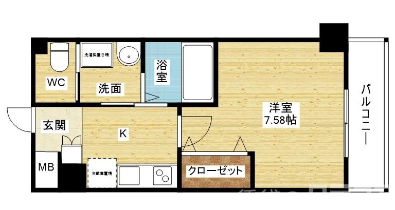 Lucir西三国の間取り