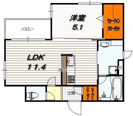 メゾン・ド・プルミエールの間取り