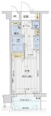 プレサンス京大東の間取り