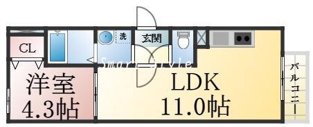 ミラージュ垂水の間取り