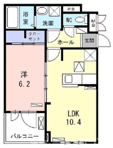 K.N.harmonyの間取り