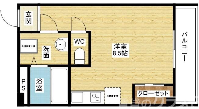 Residence AliKaⅡの間取り