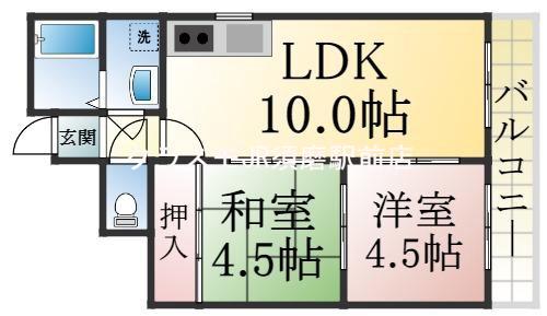 サンコート須磨の間取り
