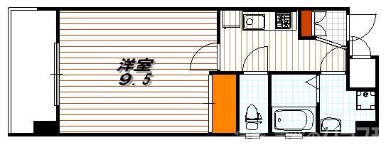 エスリード西大路駅前の間取り