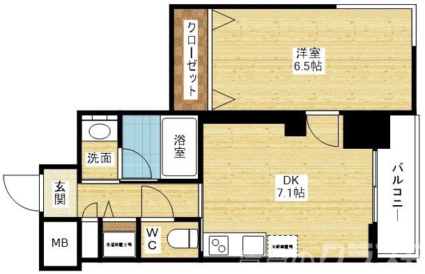 ORSUS新大阪の間取り