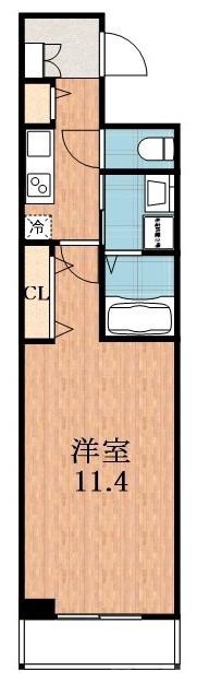 喜連東の完工年月(2023年9月)築の賃貸アパートの間取り