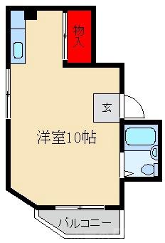 サニーハイツの間取り