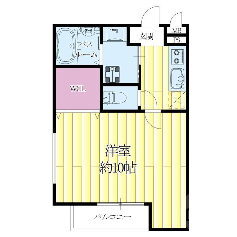 清和園町の完工年月(2014年6月)築の賃貸アパートの間取り