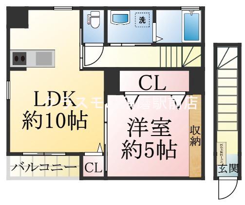 クレメント松本 の間取り