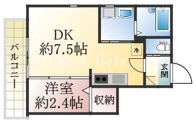 メゾンKPCの間取り