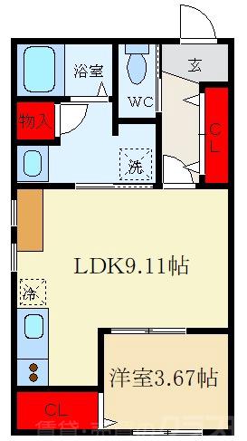 ディアコート光善寺の間取り