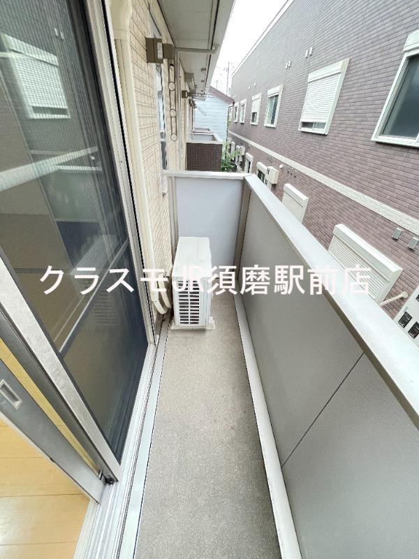 12/25 バルコニー