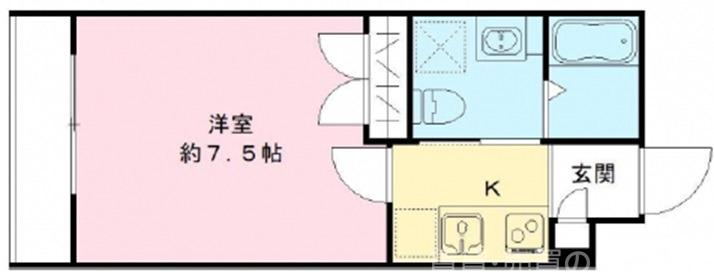THE GARNET SUITE RESIDENCE西院Ⅰの間取り