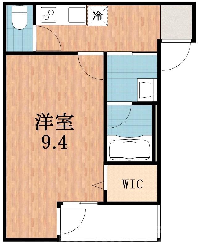沢之町の完工年月(2024年1月)築の賃貸アパートの間取り