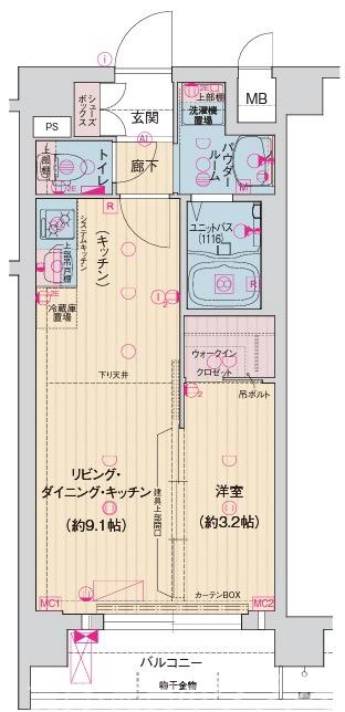 2/30 間取