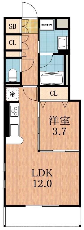 URBAN TERRACE ABENOの間取り