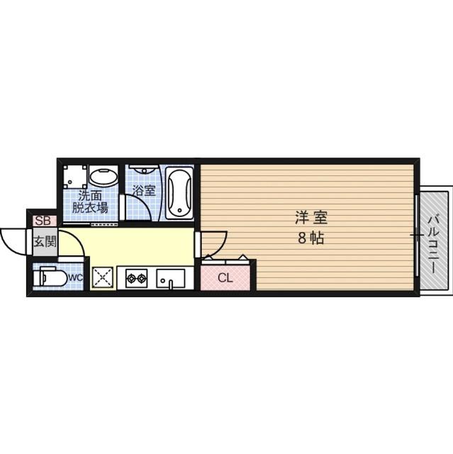 A-mon太秦天神川の間取り