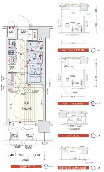 プレサンスTHE KYOTO彩美の間取り