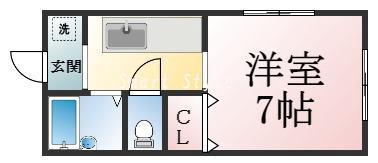 ジョイフル前田の間取り