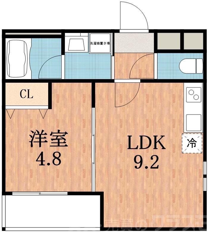 加美東の完工年月(2024年2月)築の賃貸アパートの間取り