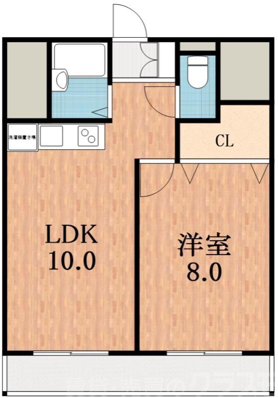 モンテベルデ北田辺の間取り