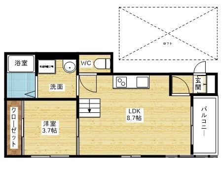 グランドエステート御幣島の間取り
