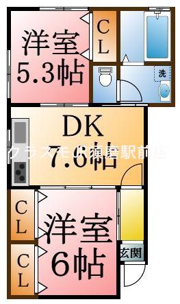 SYハイツの間取り