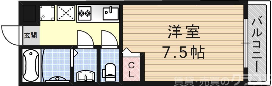 Mpi's京都西院(エムピーアイエス京都西院)の間取り