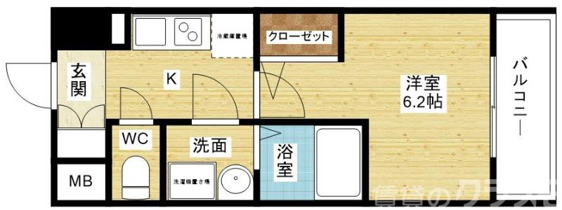 エスリードレジデンス大阪グランノースⅡの間取り