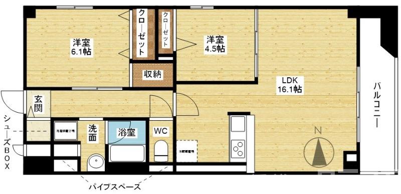 ホープ ファミリア の間取り