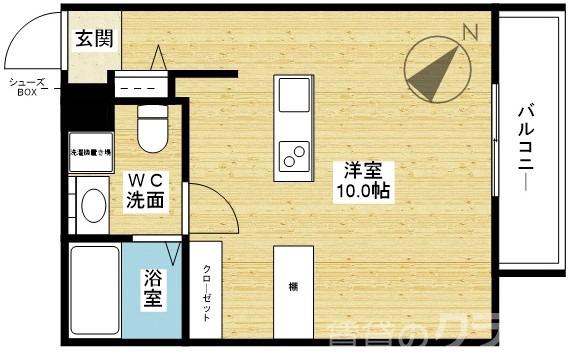 コスモクレスト柴島の間取り