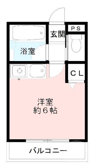 千里丘東の完工年月(1993年7月)築の賃貸マンションの間取り