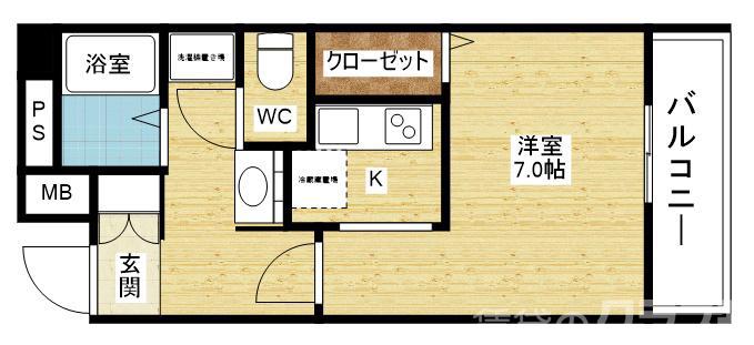 ポートラセーヌの間取り