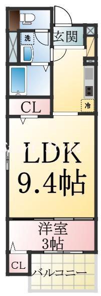 リアライズ垂水Ⅱの間取り