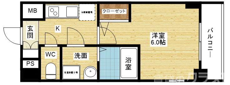 エスリード大阪シティノースの間取り